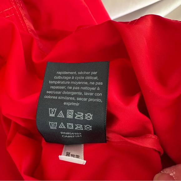 Tommy Hilfiger - Red Hooded Women's Jacket, dolman sleeves, Size: XXL - Picture 11 of 14